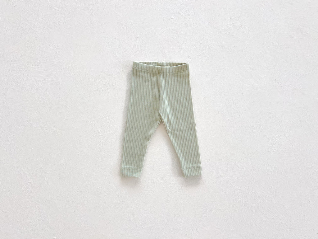 Organic Ribbed Legging